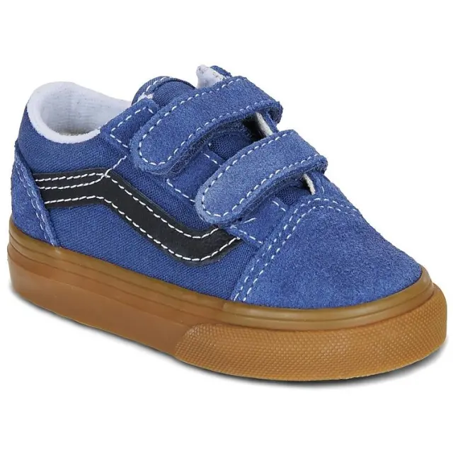 Βρεφικό Παπούτσι για Αγόρι Vans Old Skool V GUM True Navy (Μεγέθη 20-26) ΜΠΛΕ 2