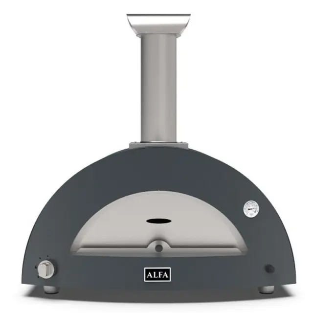 Φούρνος Υγραερίου Alfa Moderno 3 Pizze Ardesia Grey - ALFA