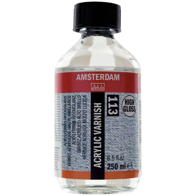 Talens Amsterdam 113 High Gloss Βερνίκι για Ακρυλικά - 250ml