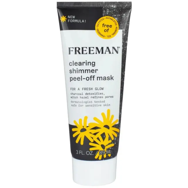 Freeman Μάσκα Προσώπου Clearing Shimmer Peel-Off Mask For A Fresh Glow