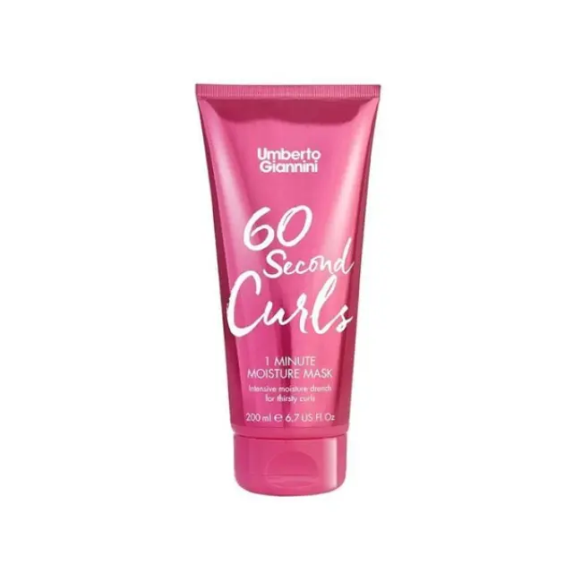 Umberto Giannini 60 Second Curls 1 Minute Moisture Mask Μάσκα Μαλλιών 1 Λεπτού 200ml