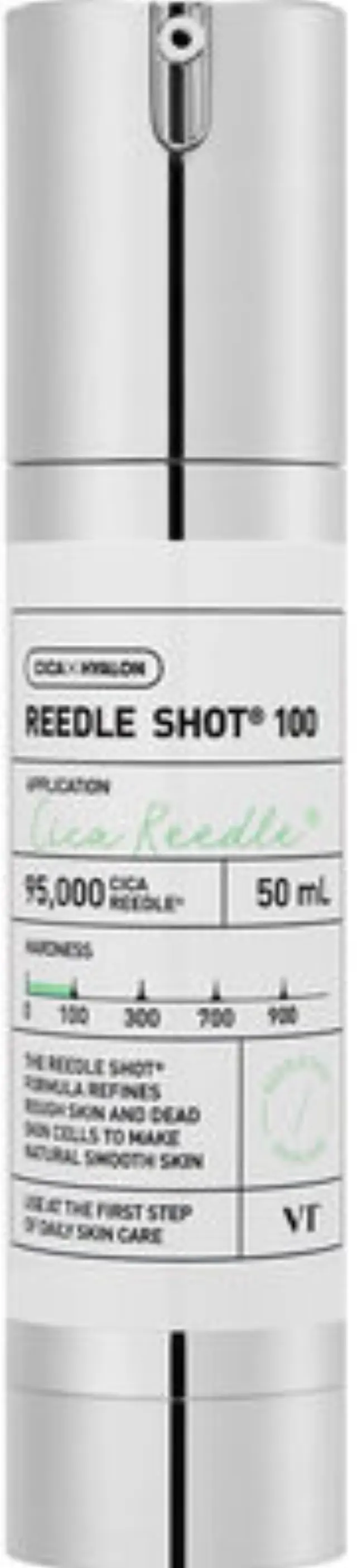 VT Cosmetics Reedle Shot 100 Ενυδατικό & Αντιγηραντικό Essence Προσώπου με Υαλουρονικό Οξύ για Λεύκανση & Ακμή 50ml