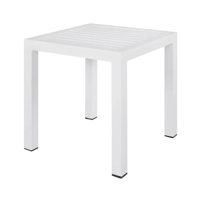ΤΡΑΠΕΖΙ ΑΛΟΥΜΙΝΙΟΥ FB95402.01 ΛΕΥΚΟ 45x45x45,5 εκ.