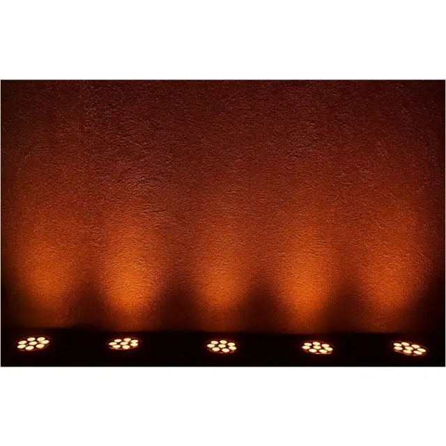 LIGHT4ME PENTA PAR 8x12W MKII RGBWA LED slim 2