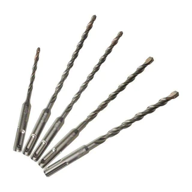 Τρυπάνια SDS-PLUS 2 Κοπών MILWAUKEE M/2 Σετ 5Τμχ