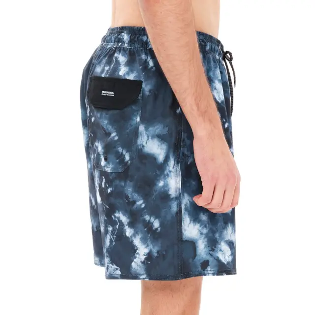 Emerson Board Shorts Swimwear (241.EM524.03-PR439 TIE DYE) - Μαύρο - XL 2