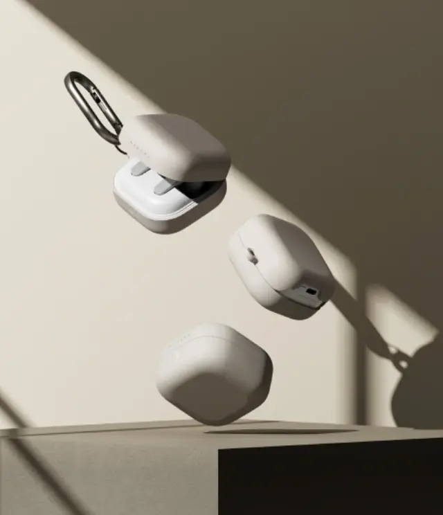 Ringke Silicone Samsung Galaxy Buds 4 / 4 Pro Stone 3