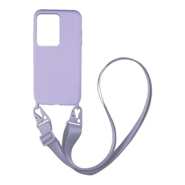 CarryHang Liquid Silicone Strap - Xiaomi Redmi Note 12 4G - Λιλά