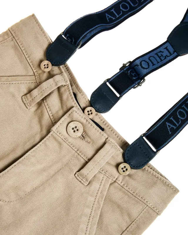 Παντελόνι chinos με τιράντες 3