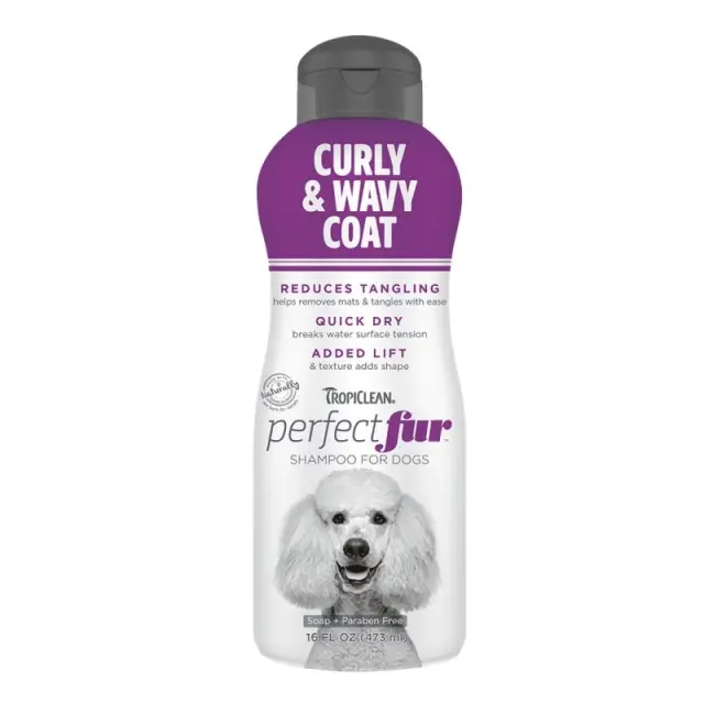 Tropiclean Perfect Fur Curly & Wavy Coat Σαμπουάν Σκύλου 473ml