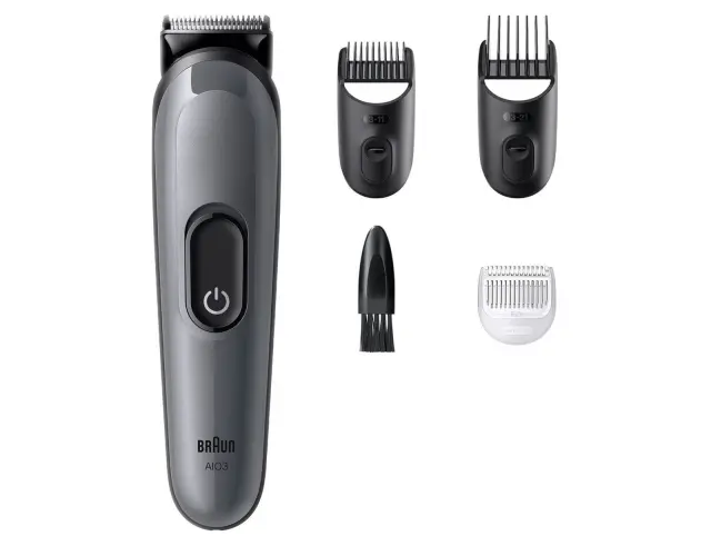 Σετ Ανδρικής Περιποίησης 4 σε 1 Braun Series 3 AIO3500 με 3 εξαρτήματα και 14 ρυθμίσεις κοπής AIO3500