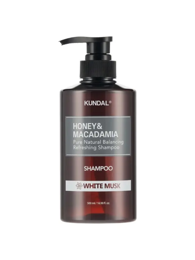 Kundal Honey & Macadamia Pure Shampoo 500ml- Σαμπουάν με άρωμα White Musk