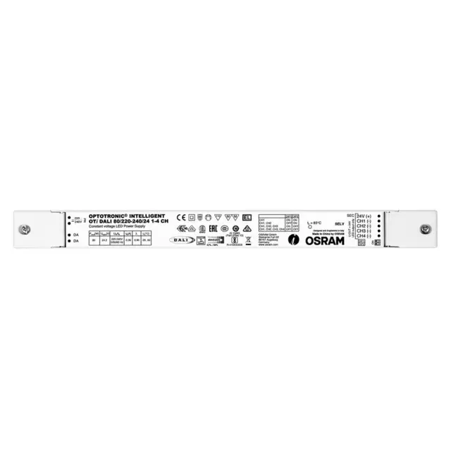 Τροφοδοτικό OTI DALI OSRAM 48A 80W 220-240/24 Άσπρο