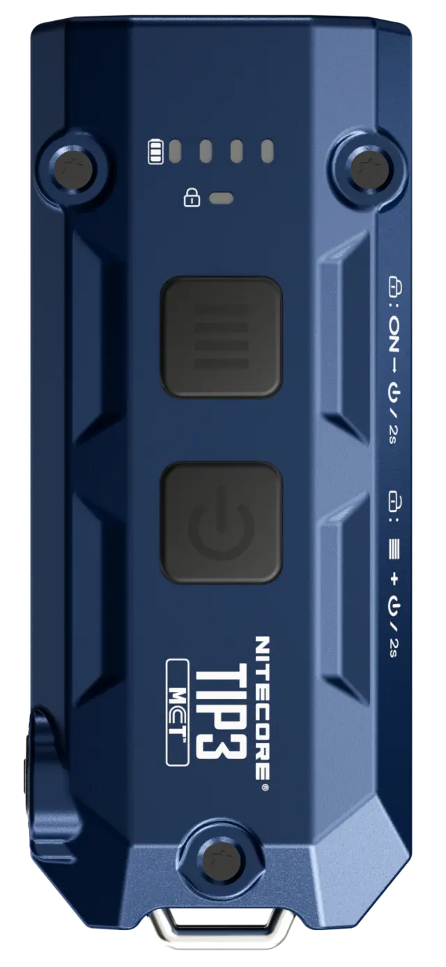 Nitecore TIP3 Blue Επαναφορτιζόμενος Φακός LED Μπρελόκ 720 Lumens USB-C