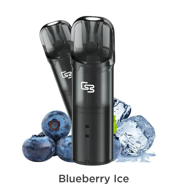 Geek Bar Elite 20mg 2ml Prefilled Δεξαμενή 2τεμ Blueberry Ice
