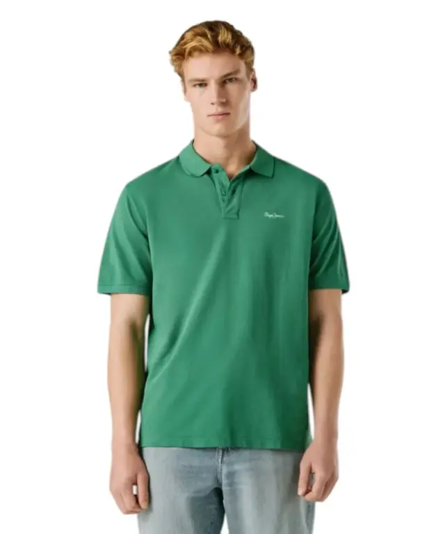 Pepe Jeans - Ανδρικό T-shirt Polo Oscar PM5400087-671 Πράσινο 2