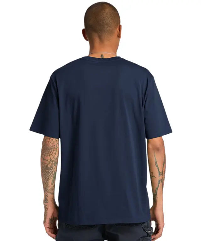 Timberland - Ανδρικό T-shirt Print Stack Logo TB0A6WWT-433 Μπλε - L 2