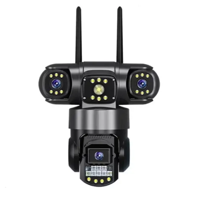 Andowl NO.G819 4G PTZ IP 8K Κάμερα Ασφαλείας 12MP με Τριπλό Φακό, Τριπλή Οθόνη, Ανίχνευση Κίνησης, Αμφίδρομο Ήχο και Νυχτερινή Όραση