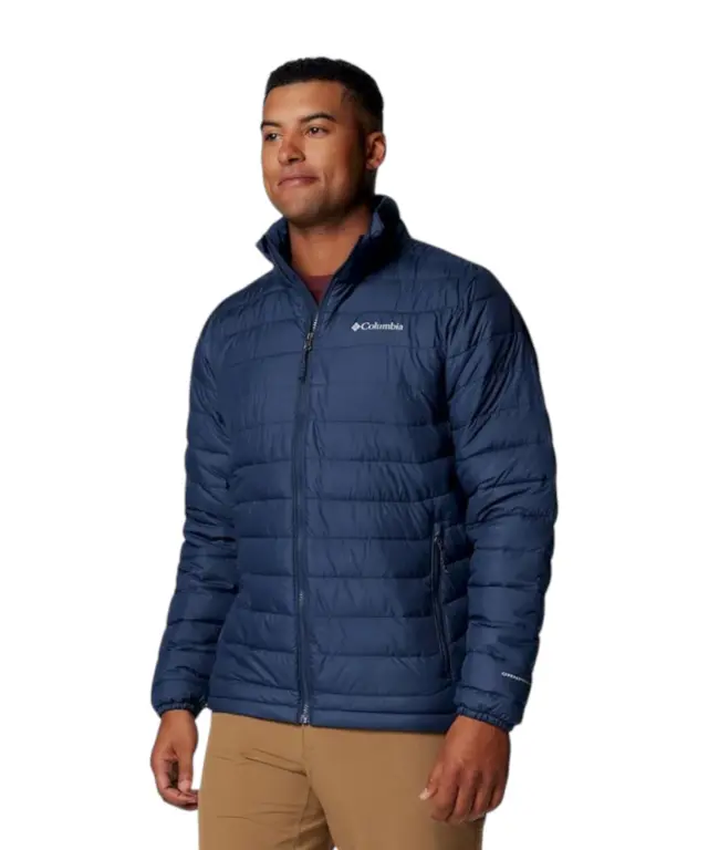 Columbia - Ανδρικό Μπουφάν Powder Lite II Hooded WX6272-464 Μπλε 2