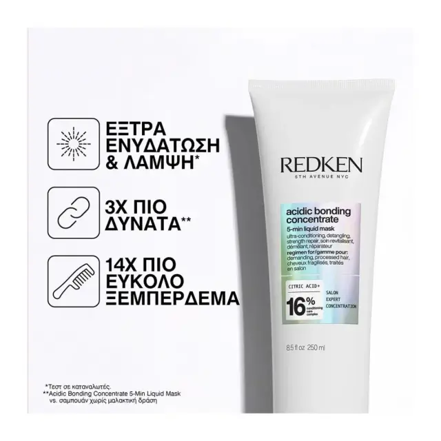 Redken Acidic Bonding Concentrate 5-min Liquid Mask mask with regenerative effect 250 ml 3