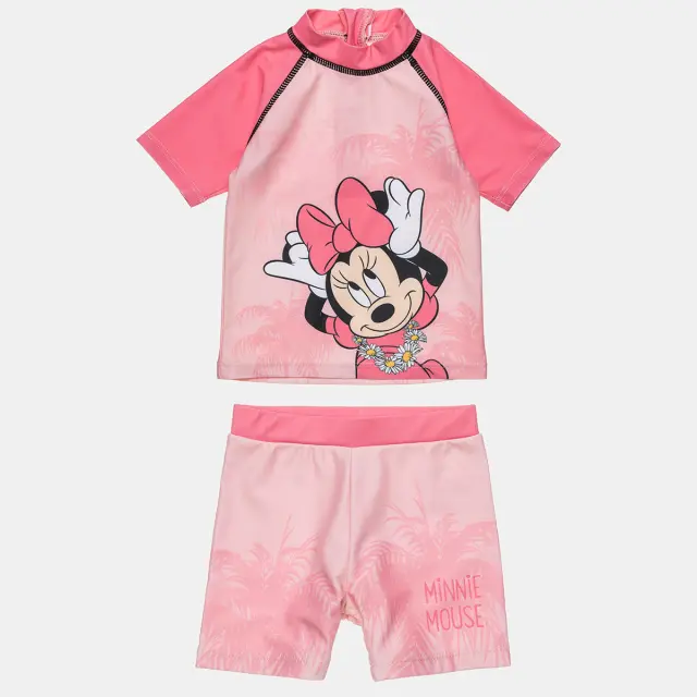 Μαγιό σετ Disney Minnie Mouse αντιηλιακό UPF50+