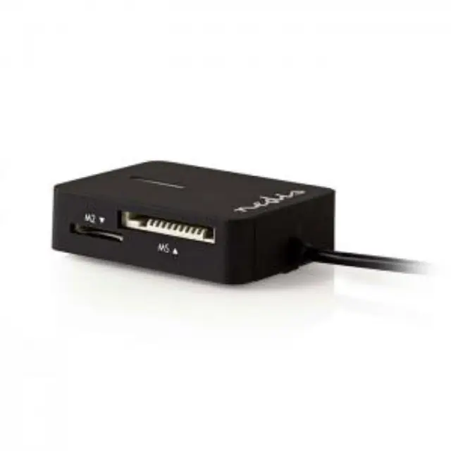 Card reader All-in-One USB 2.0, με ενσωματωμένο καλώδιο. 2