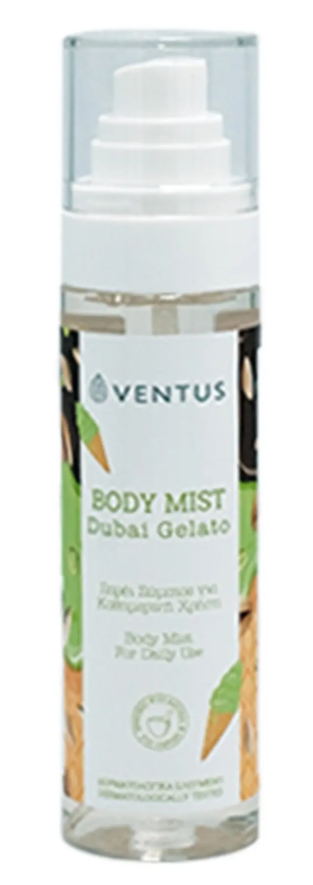 Ventus Dubai Gelato Body Mist Αρωματικό Σπρέι Σώματος 100ml
