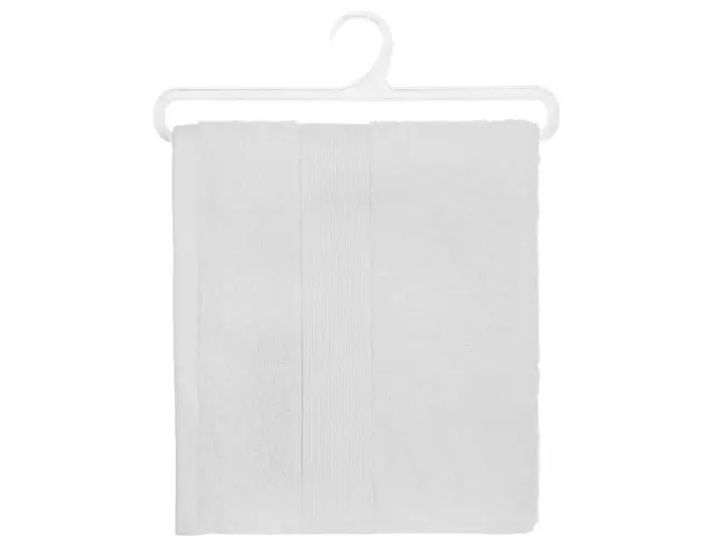 Πετσέτα προσώπου Praia Atmosphera από Βαμβάκι 450gsm, με διαστάσεις 50x90cm - White 125867Z 3