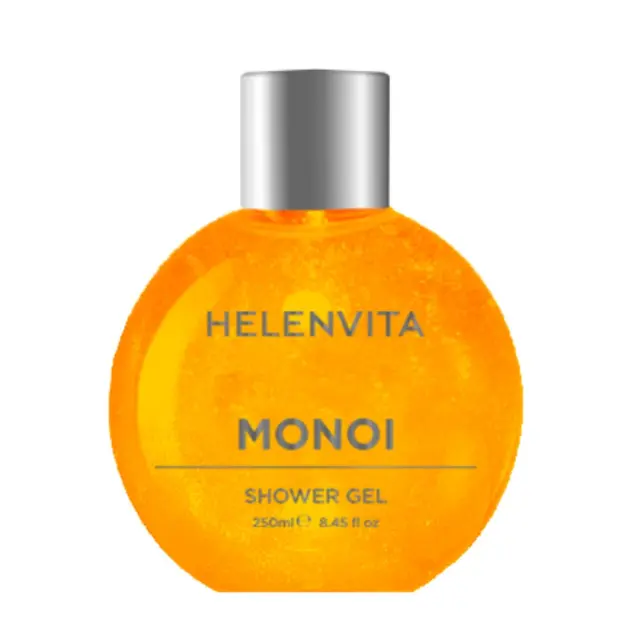 Helenvita Luxury Collection Monoi Shower Gel Αφρόλουτρο Καθημερινής Χρήσης Ιριδίζον, 250ml 2