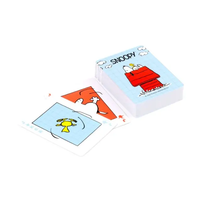 Puckator Θεματική Τράπουλα / Peanuts Playing Cards: Snoopy & Woodstock 2