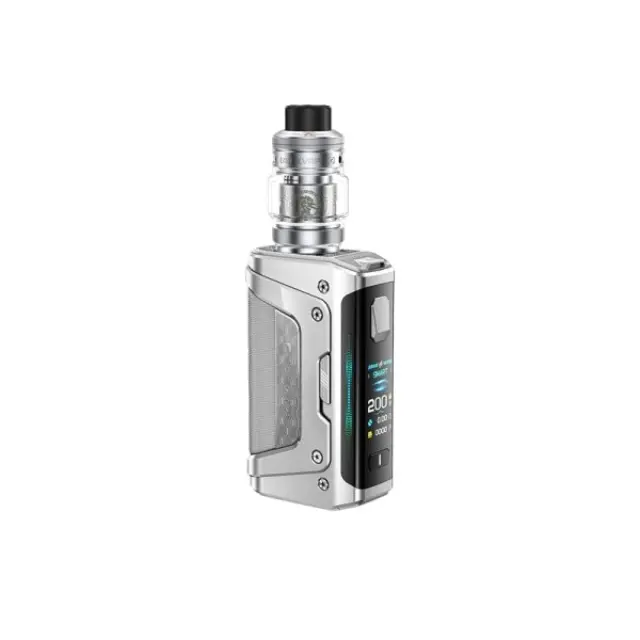 Aegis Legend 5 200W & Z Sub-Ohm tank 5 5,5/7ml Kit - Geekvape - Frost Silver