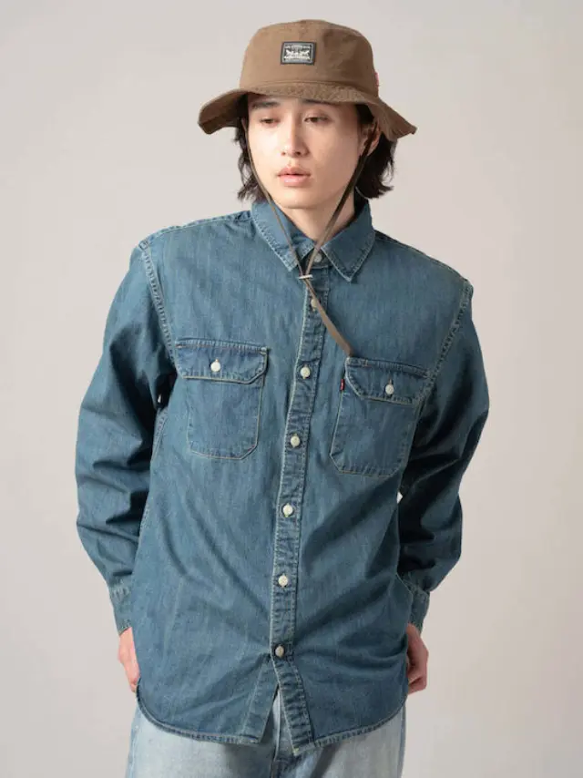 Summer Drawstring Bucket Hat TRUE OLIVE - M