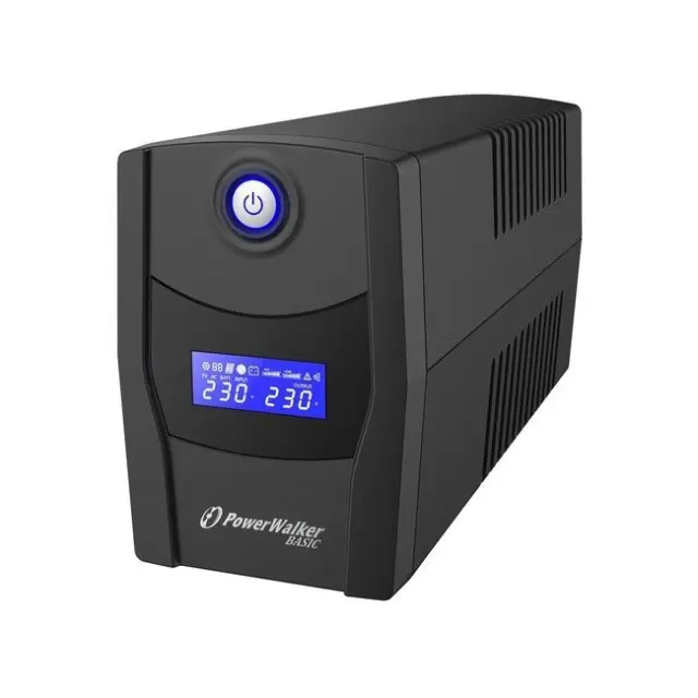 Power Walker UPS VI 1000 STL FR 1000VA 600W Black