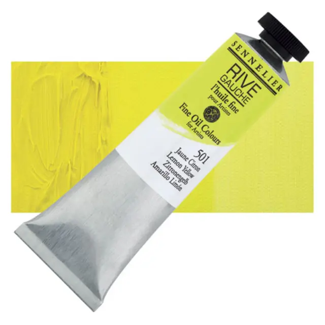 Sennelier Λάδι Rive Gauche 501 Lemon Yellow - 40ml