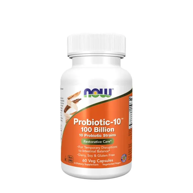 Now Foods Probiotic-10 100 Billion 60 Veg Capsules