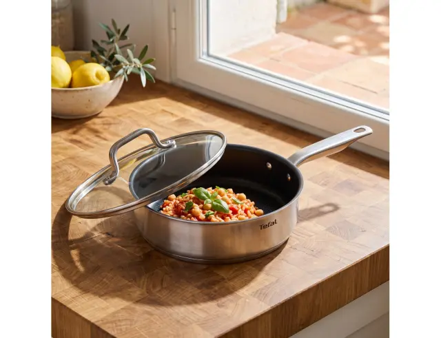 Σωτέζα Tefal Virtuoso με καπάκι με διάμετρο 24cm E4913225