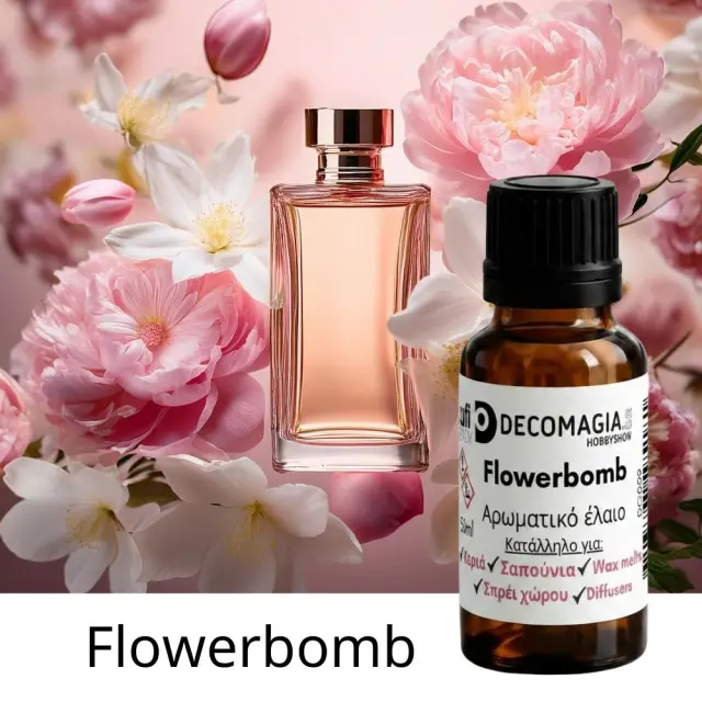 Άρωμα για κερί και σαπούνι 50ml, Flowerbomb