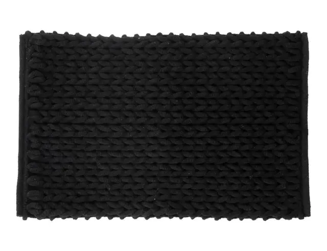 Πατάκι Μπάνιου Colorama 5five με διαστάσεις 75x50cm - Black kohl 174729J