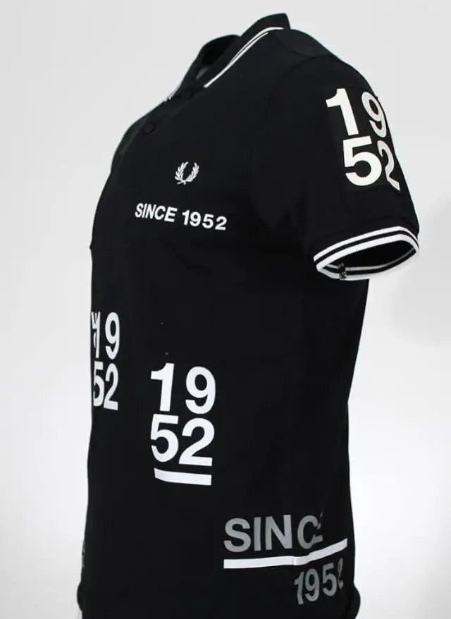 Fred Perry Polo M5525 Μαύρο Black - XL 2