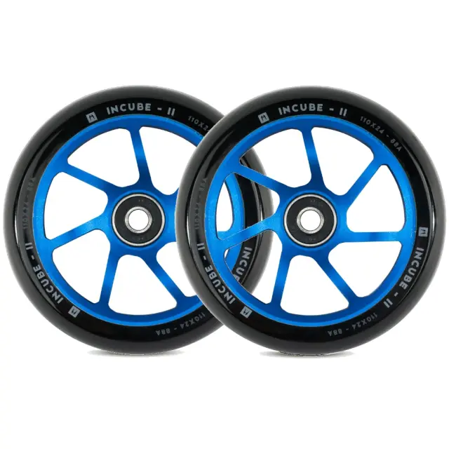 Ethic DTC Incube V2 Freestyle Scooter Wheel - Blue Μπλε - 110mm 2