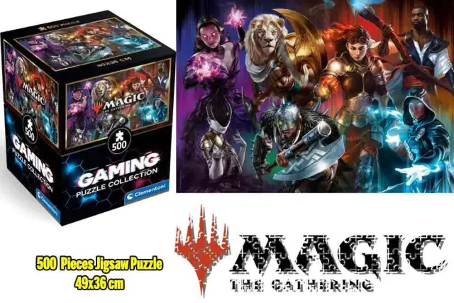 Clementoni MAGIC THE GATHERING - Mana Warriors - Cube Puzzle 500P (35563) 2