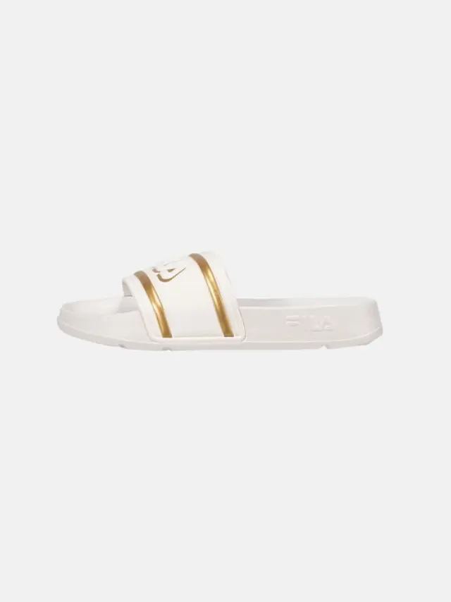 Fila Morro Bay Logo Slipper Women Slides White-Gold FFW0102.13069 - 41 2