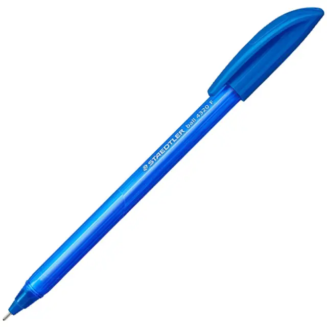 Staedtler Ball 4320 Στυλο Διαρκείας, F Μπλέ Μελάνι