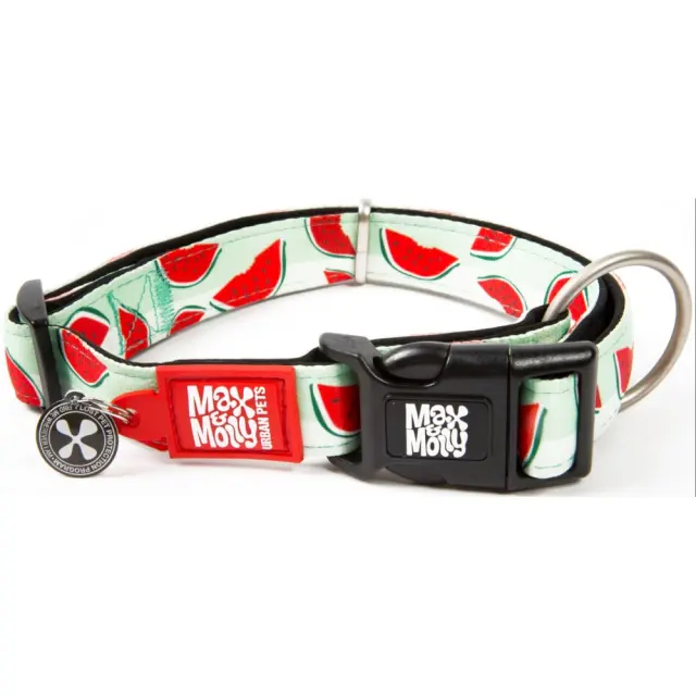 Max & Molly Περιλαίμιο Smart ID Collar Watermelon Watermelon - S