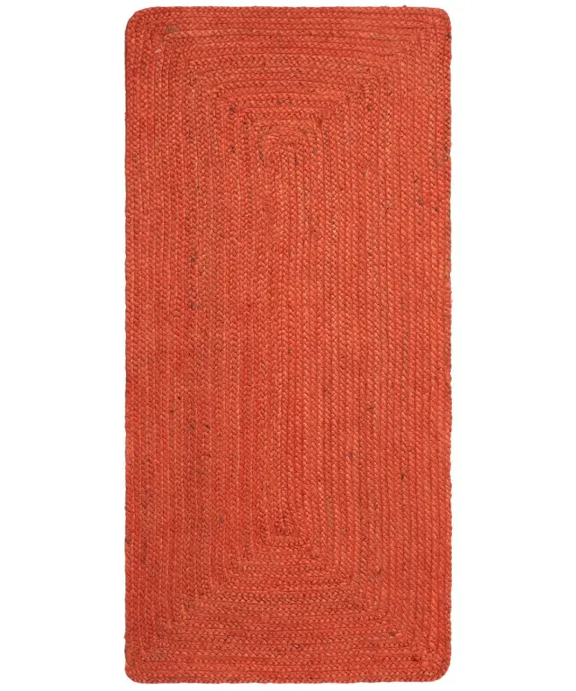 Χαλί γιούτα 1718 (160cm x 230cm) teracotta - -