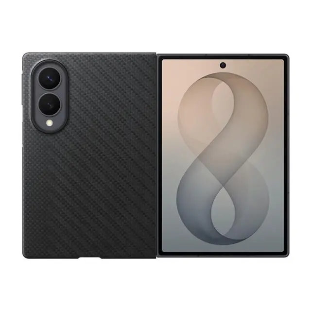 Samsung Θήκη Κινητού Galaxy Z Fold 8 Carbon Magnet Case Black