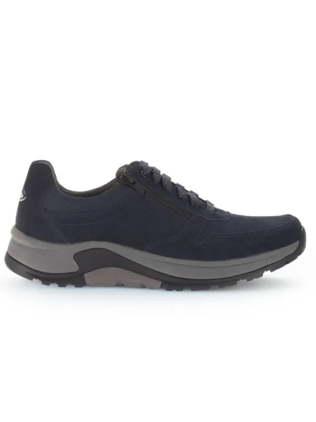Pius Gabor Sneakers Ανδρικό δέρμα Nubuck/ύφασμα Μπλέ PGA/800014 21-MIDNIGHT 3