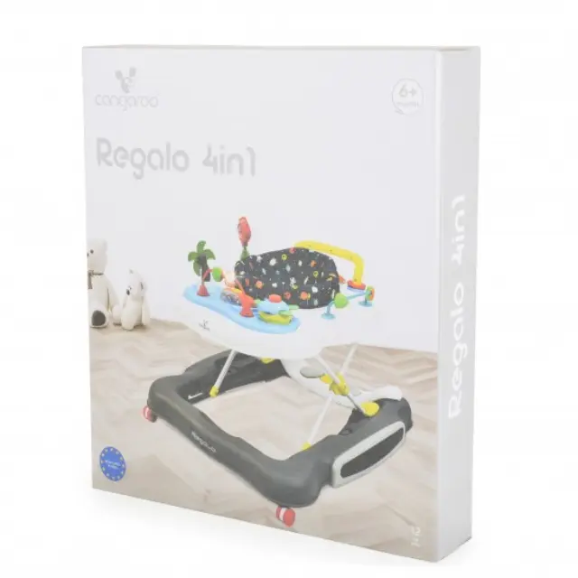 Regalo 4‑σε‑1 Στράτα Μωρού / Περπατούρα με Δραστηριότητες 2