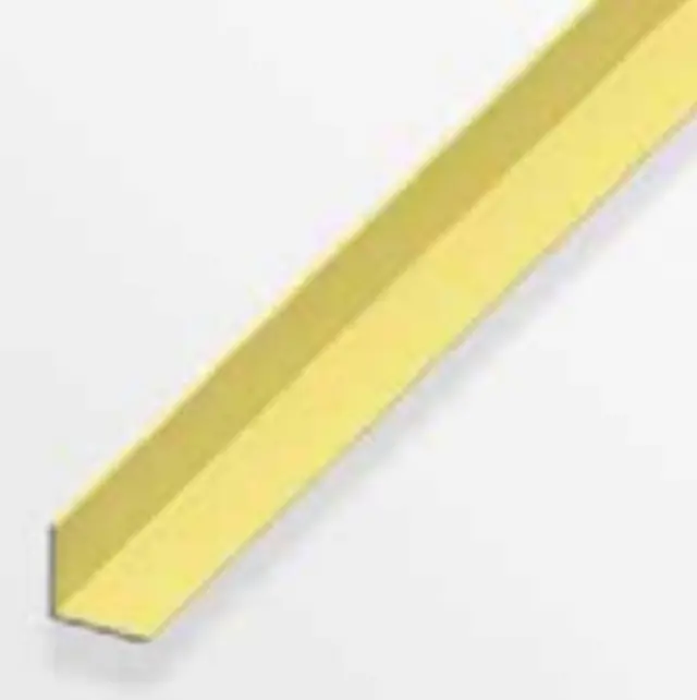 Προφίλ Γωνιακό Αλουμινίου Χρυσό 1m 10x10x1mm