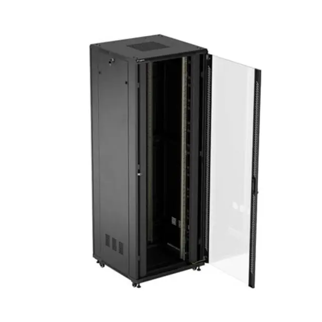 Lanberg Καμπίνα Rack 19" 47U 800X800 Black (FF01-8847-12B)